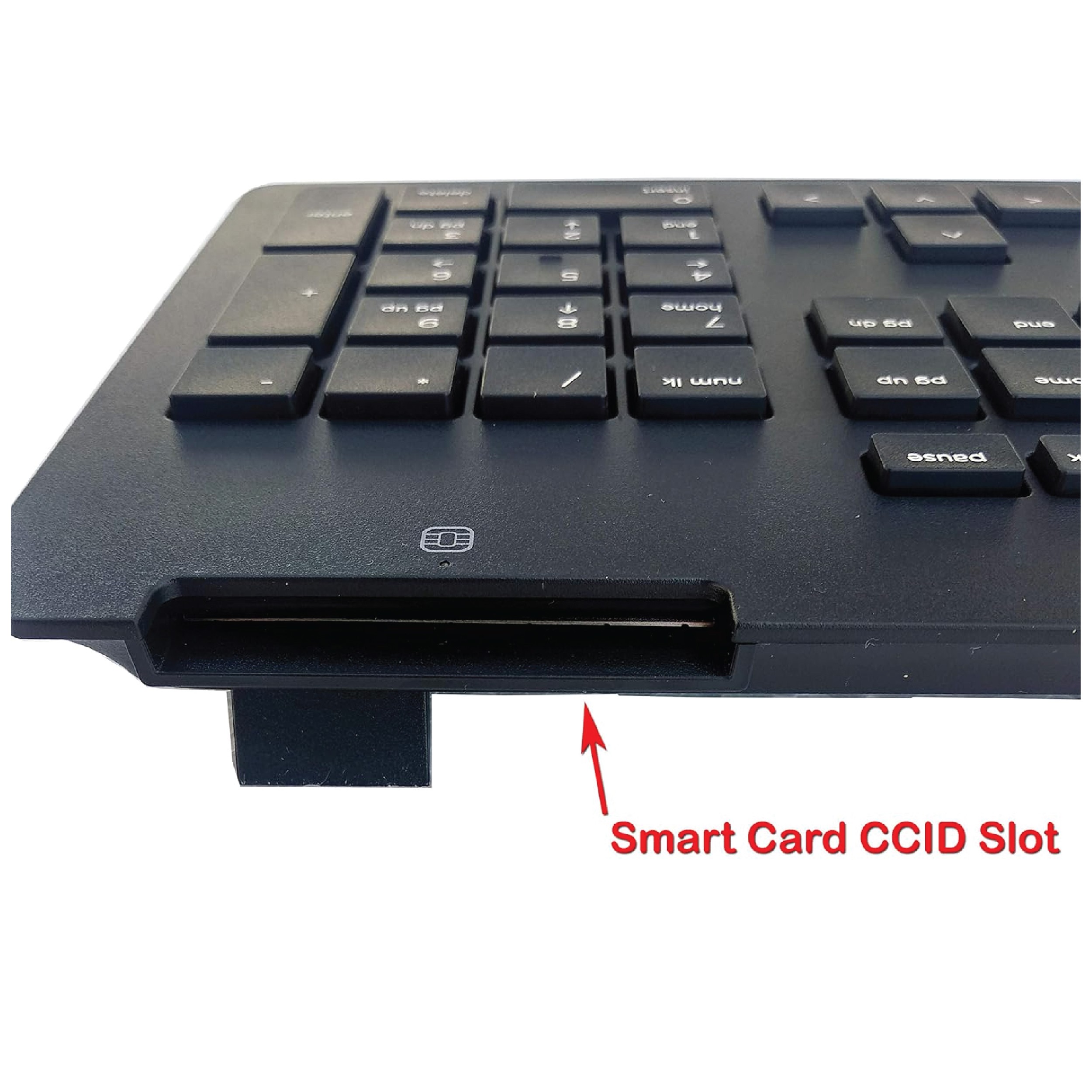 HP KEYBOARD WITH SMART CARD READER-633