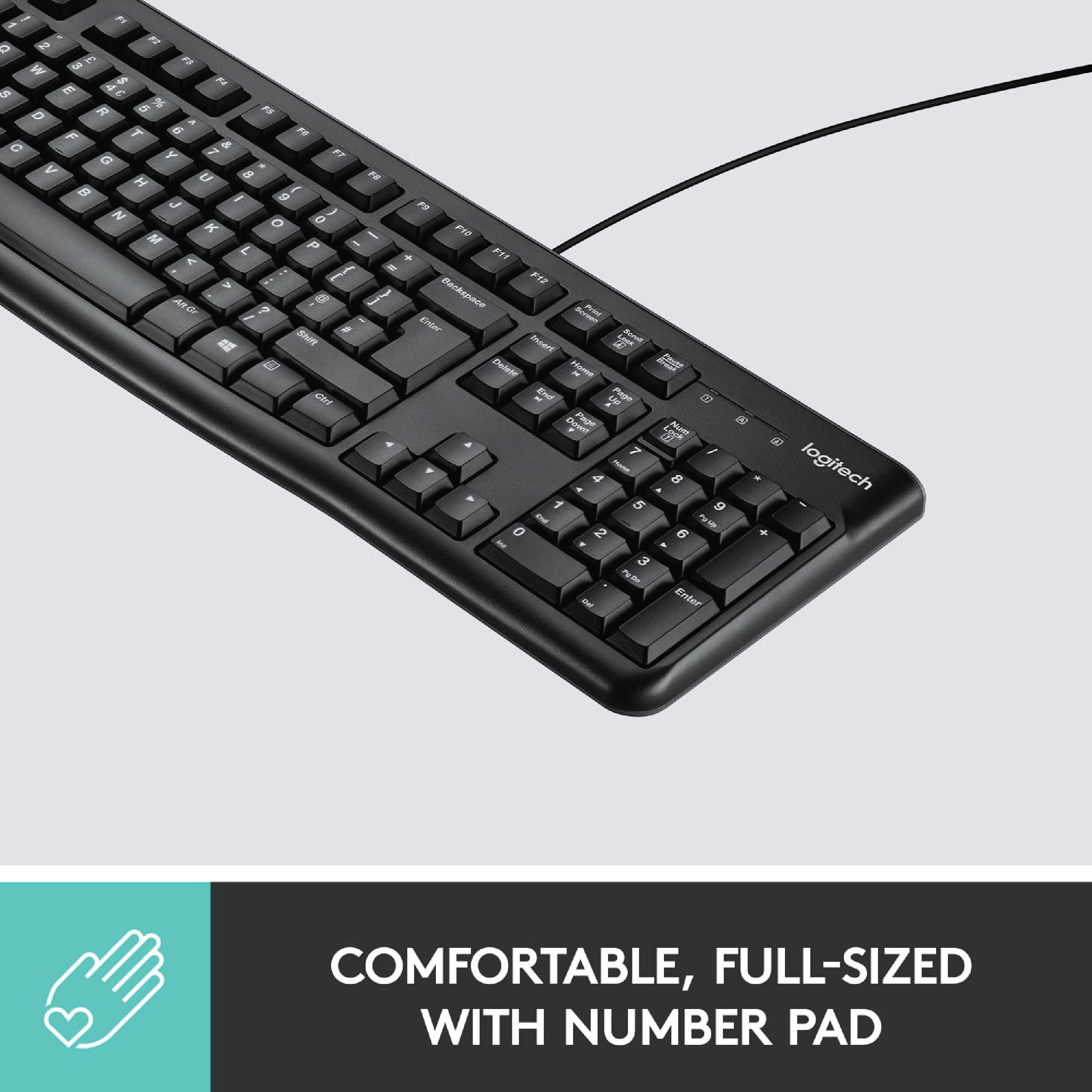 LOGITECH K120 USB WIRED KEYBOARD-635