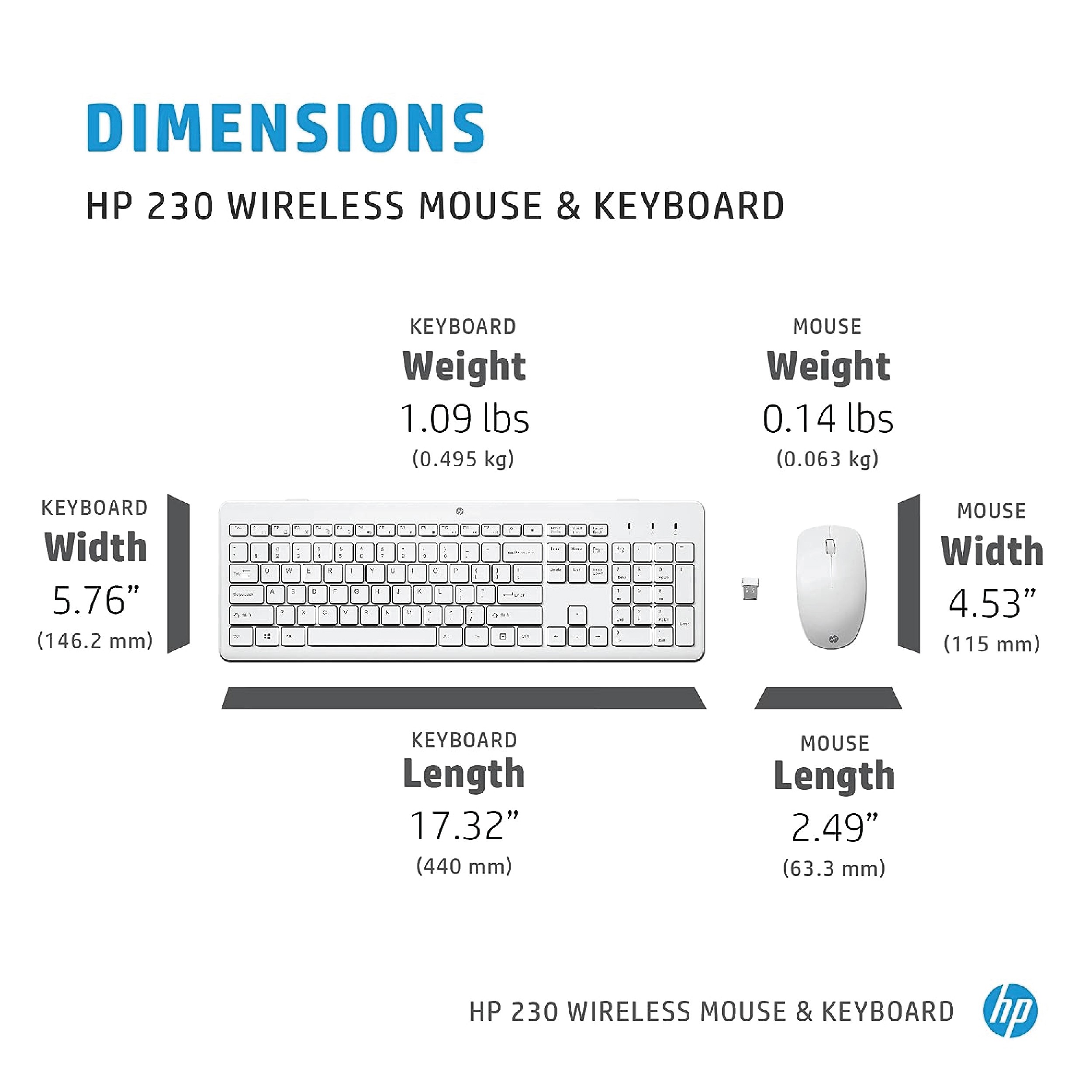 HP KEYBOARD+MOUSE COMBO WHITE OEM-626