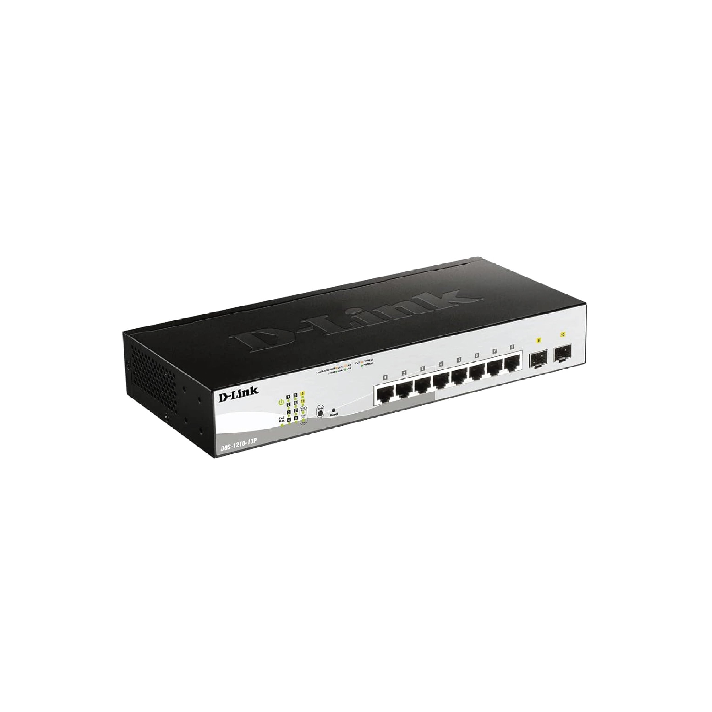 D-LINK DGS1210-10P 8POE+2P SFP GIG SWITCH-769
