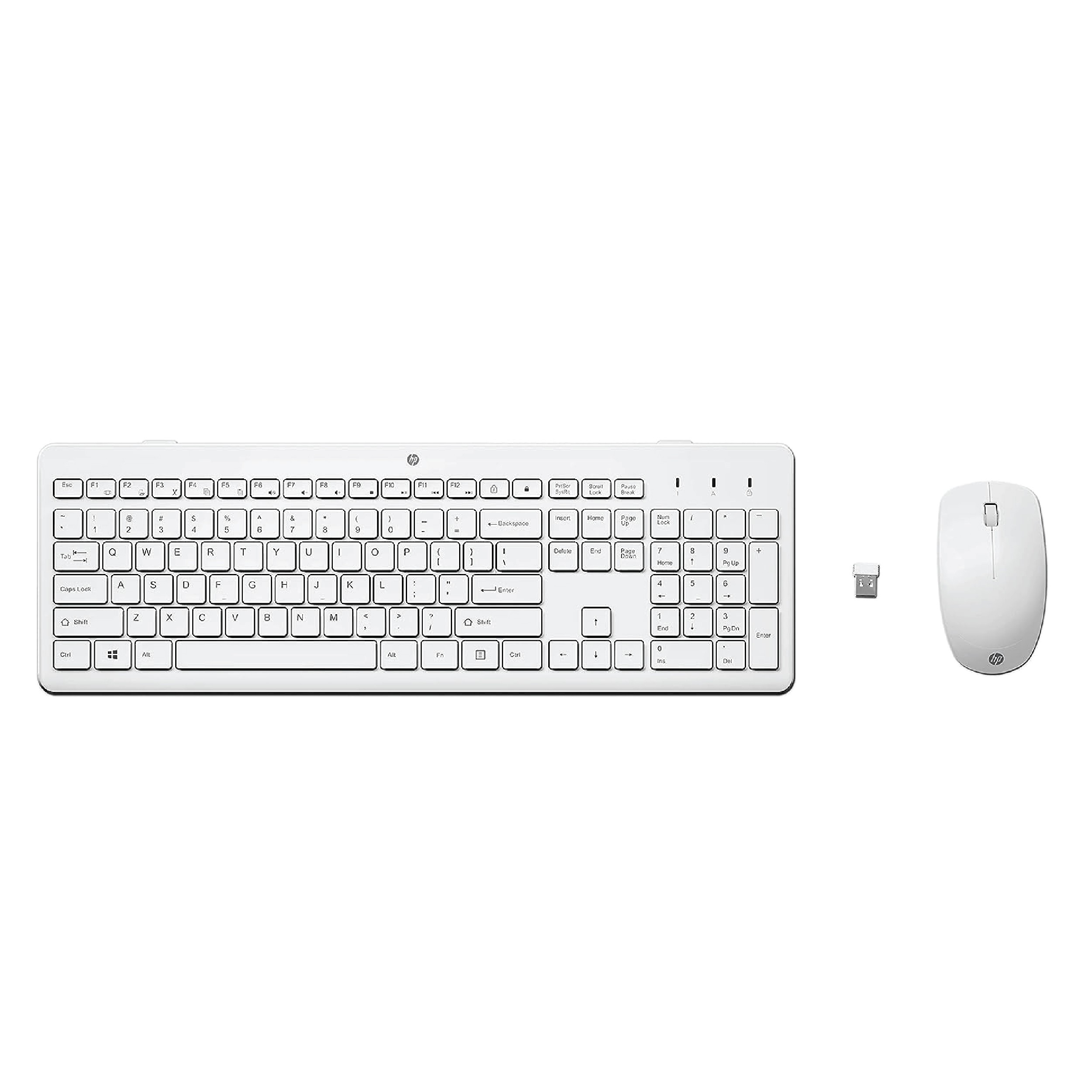 HP USB KEYBOARD WHITE