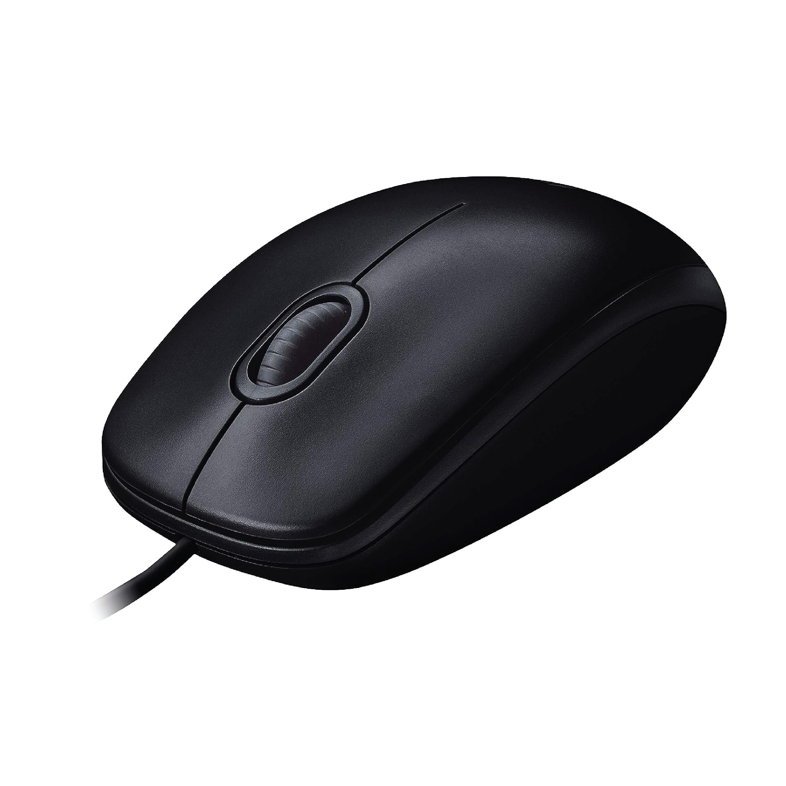 LOGITECH M90 OPTICAL WIRED MOUSE - BLACK