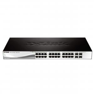 DLINK DGS-1210-28P 24 PORT POE+GIGA 4 PORT SFP SWITCH(193W)-LSP