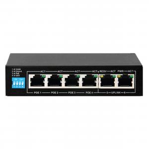 D-LINK DGS-F1006P-E 6PORT 10/100/ 1000MBPS SWITCH WITH 4 POE-LSP