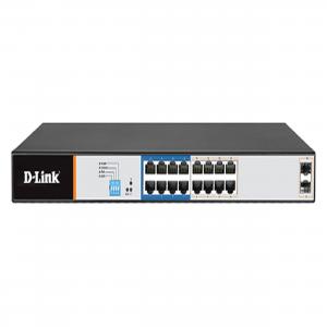 D-LINK DES-F1016P-E 16-PORT POE 150W-LSP
