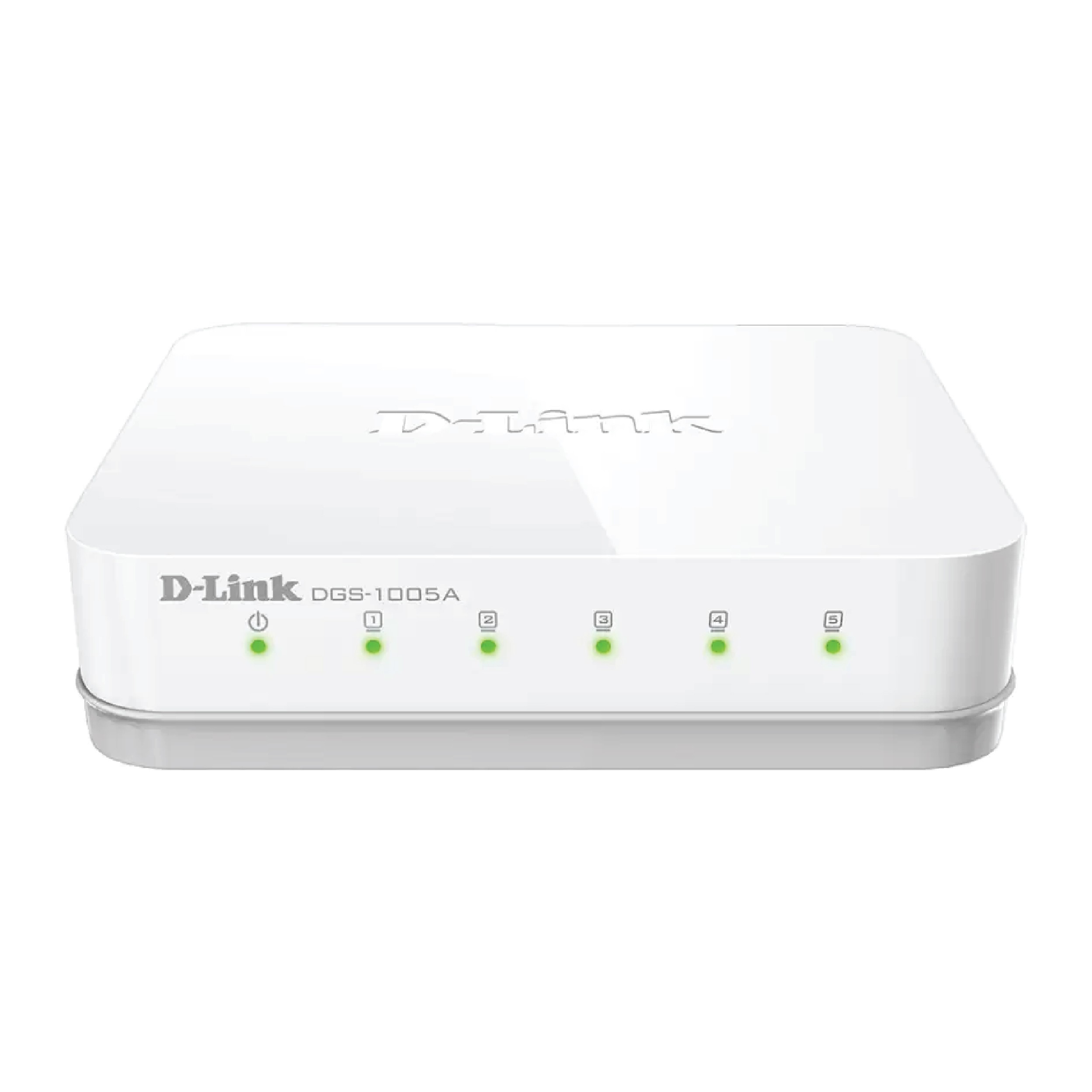 D-LINK DGS-1005P 5-PORT GIGABIT + 4 POE PORT DESKTOP SWITCH