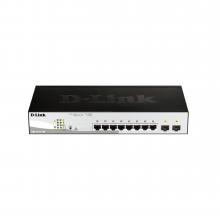 D-LINK DGS1210-10P 8POE+2P SFP GIG SWITCH-LSP