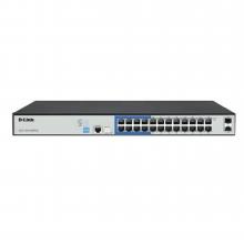 D-LINK DGS-F1210-26PS 24PT GIGA POE + 2SFP 250W SWITCH-LSP